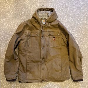 Mens Large Tall Carharrt Hooded Jacket